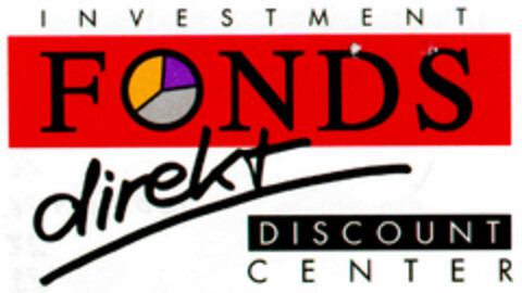 INVESTMENT FONDS direkt DISCOUNT CENTER Logo (DPMA, 18.05.1995)