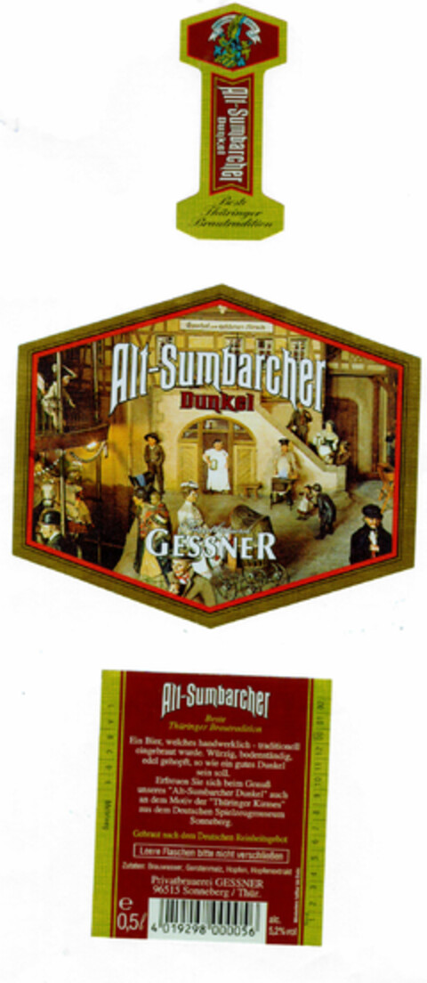 Alt-Sumbarcher Logo (DPMA, 15.12.1997)