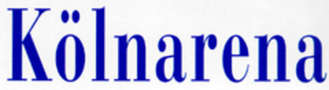 Kölnarena Logo (DPMA, 01/17/1998)