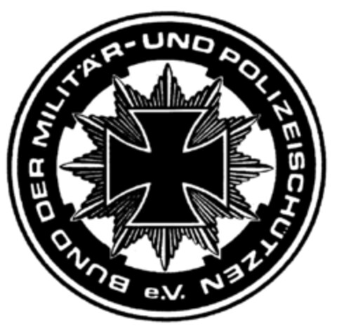 BUND DER MILITÄR- UND POLIZEISCHÜTZEN e.V. Logo (DPMA, 02/12/1998)