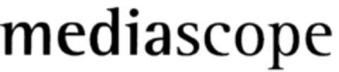 mediascope Logo (DPMA, 11.09.1998)