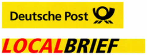 Deutsche Post LOCALBRIEF Logo (DPMA, 29.11.1999)