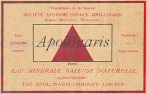 Apollinaris Logo (DPMA, 01.10.1894)