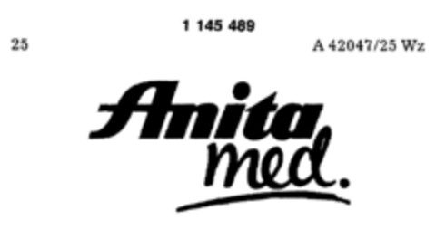 Anita med. Logo (DPMA, 01.10.1986)