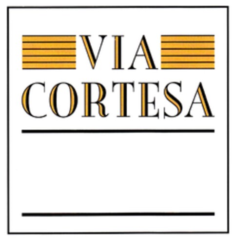 VIA CORTESA Logo (DPMA, 07/27/1990)