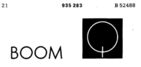 BOOM Logo (DPMA, 04/10/1974)