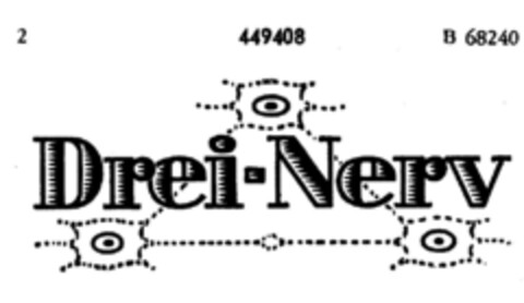Drei-Nerv Logo (DPMA, 22.08.1932)