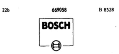 BOSCH Logo (DPMA, 05.12.1953)