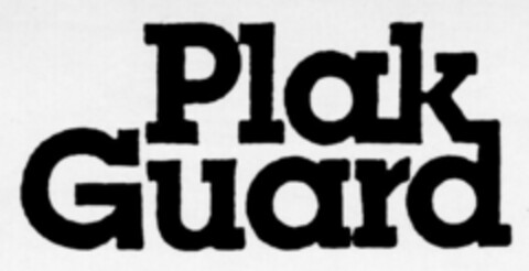 Plak Guard Logo (DPMA, 30.11.1989)