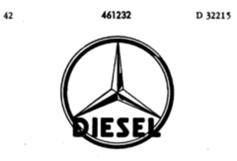 DIESEL Logo (DPMA, 05/29/1933)
