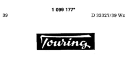 Touring Logo (DPMA, 02.04.1979)