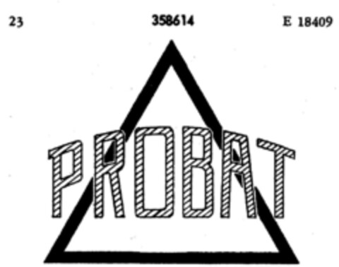 PROBAT Logo (DPMA, 20.01.1926)