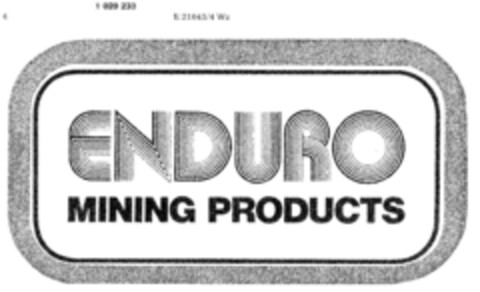 ENDURO MINING PRODUCTS Logo (DPMA, 07.11.1980)