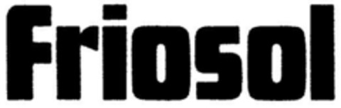 FRIOSOL Logo (DPMA, 19.04.1991)