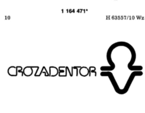 CROZADENTOR Logo (DPMA, 28.05.1990)