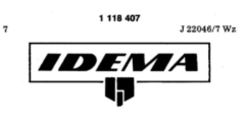 IDEMA Logo (DPMA, 06.07.1987)