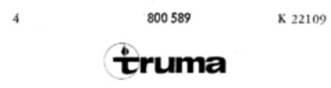 truma Logo (DPMA, 10/18/1963)