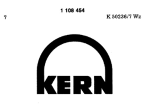 KERN Logo (DPMA, 11.09.1986)