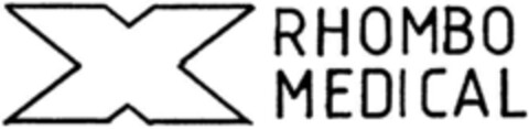 X RHOMBO MEDICAL Logo (DPMA, 12.04.1991)