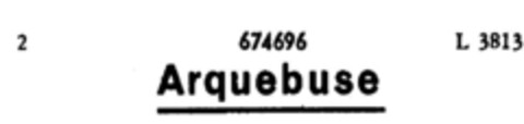 Arquebuse Logo (DPMA, 05/10/1954)