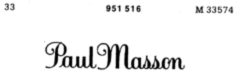 Paul Masson Logo (DPMA, 05.12.1970)