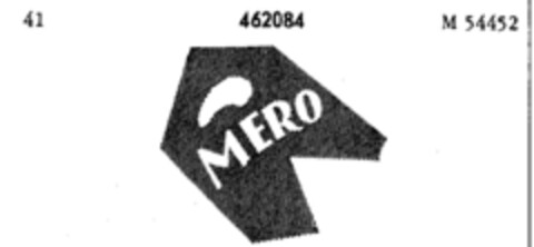 MERO Logo (DPMA, 11.07.1933)