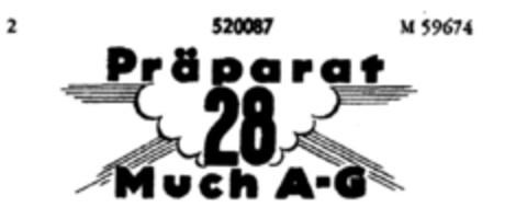 Präparat 28 Much A-G Logo (DPMA, 08.06.1938)