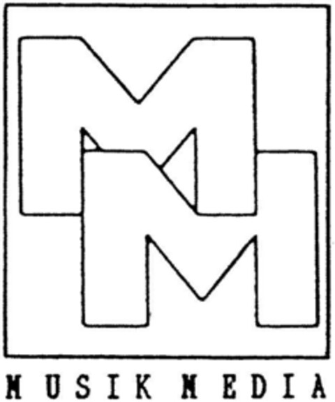 MM MUSIK MEDIA Logo (DPMA, 14.01.1991)