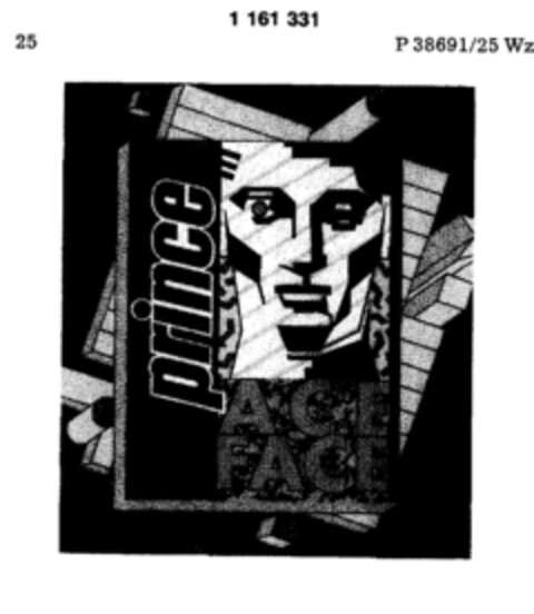 PRINCE ACE FACE Logo (DPMA, 10/24/1989)