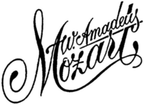 W.Amadeus Mozart Logo (DPMA, 05/25/1988)