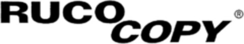 RUCO COPY Logo (DPMA, 25.01.1993)