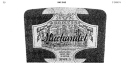 DANZIG Machandel Logo (DPMA, 08/01/1974)