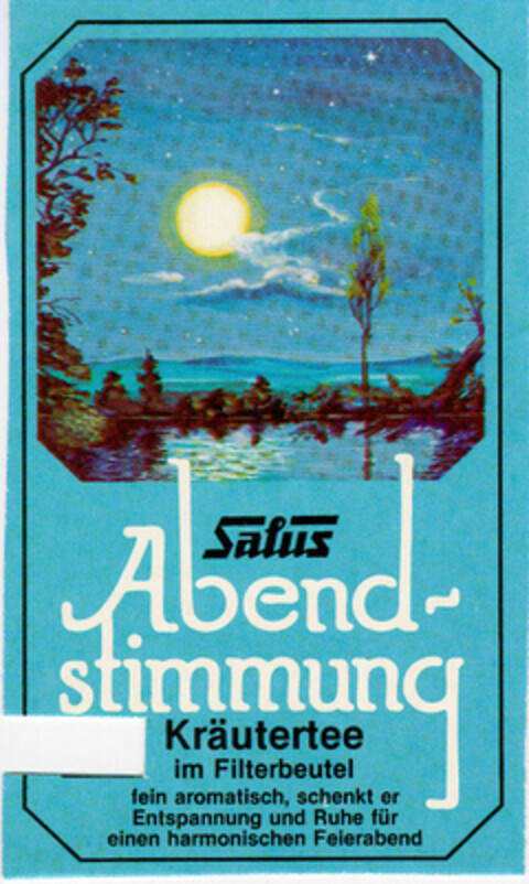 Salus Abendstimmung Kräutertee im Filterbeutel Logo (DPMA, 07.03.1984)