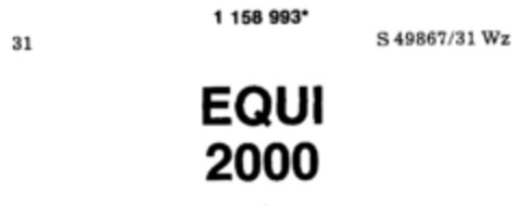 EQUI 2000 Logo (DPMA, 24.02.1990)