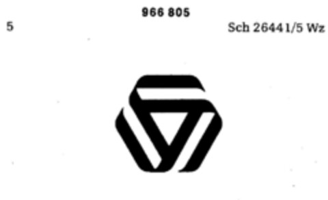 966805 Logo (DPMA, 01.04.1977)