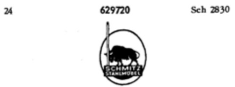 SCHMITZ STAHLMÖBEL Logo (DPMA, 23.11.1951)