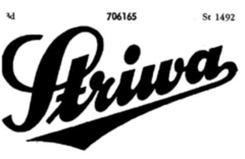 Striwa Logo (DPMA, 11/26/1952)