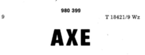 AXE Logo (DPMA, 29.03.1978)