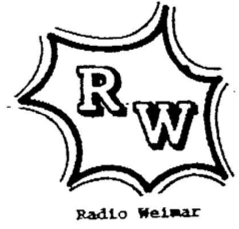 RADIO WEIMAR Logo (DPMA, 16.03.1990)