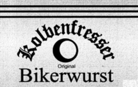 Kolbenfresser Original Bikerwurst Logo (DPMA, 07.11.2000)