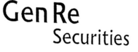 Gen Re Securities Logo (DPMA, 07.02.2001)