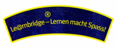 Le@rnbridge-Lernen macht Spass! Logo (DPMA, 19.04.2001)