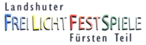 Landshuter FREILICHTFESTSPIELE Fürsten Teil Logo (DPMA, 03/13/2008)