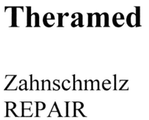 Theramed Zahnschmelz Repair Logo (DPMA, 03.09.2008)