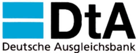 DtA Deutsche Ausgleichsbank Logo (DPMA, 07/15/2009)