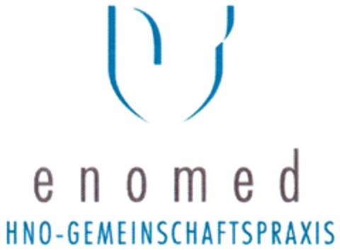 enomed HNO-GEMEINSCHAFTSPRAXIS Logo (DPMA, 17.12.2011)