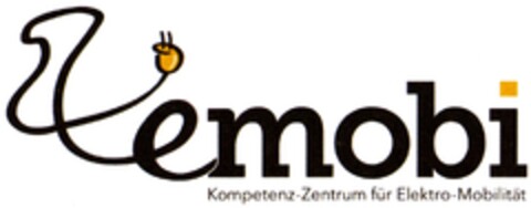 emobi Kompetenz-Zentrum für Elektro-Mobilität Logo (DPMA, 24.04.2013)