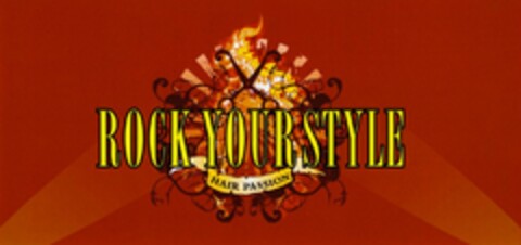 ROCK YOUR STYLE HAIR PASSION (Marke unklar, verschiedene Versionen) Logo (DPMA, 03/31/2014)