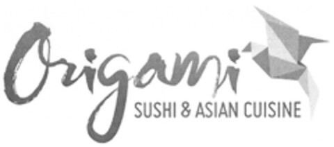 Origami SUSHI & ASIAN CUISINE Logo (DPMA, 11.02.2016)