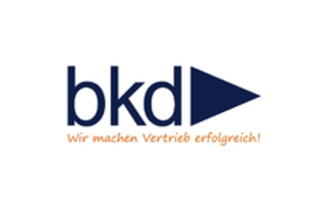 bkd Wir machen Vertrieb erfolgreich! Logo (DPMA, 03/16/2016)